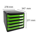 Module de classement Big Box Plus 5 tiroirs Iderama/ Pce