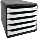 BIG-BOX PLUS Glossy black/glossy white/ Pc.