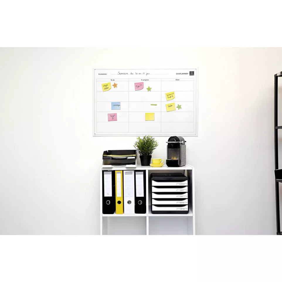 BIG BOX PLUS Glossy-zwart/wit glossy/...