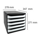 BIG-BOX PLUS Glossy black/glossy white/ Pc.