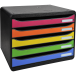 Module de classement Big Box Plus horizon 5 tiroirs Glossy/ Pce