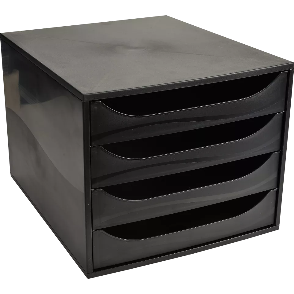 ECOBOX Drawer set 4 dr. ECOBlack...