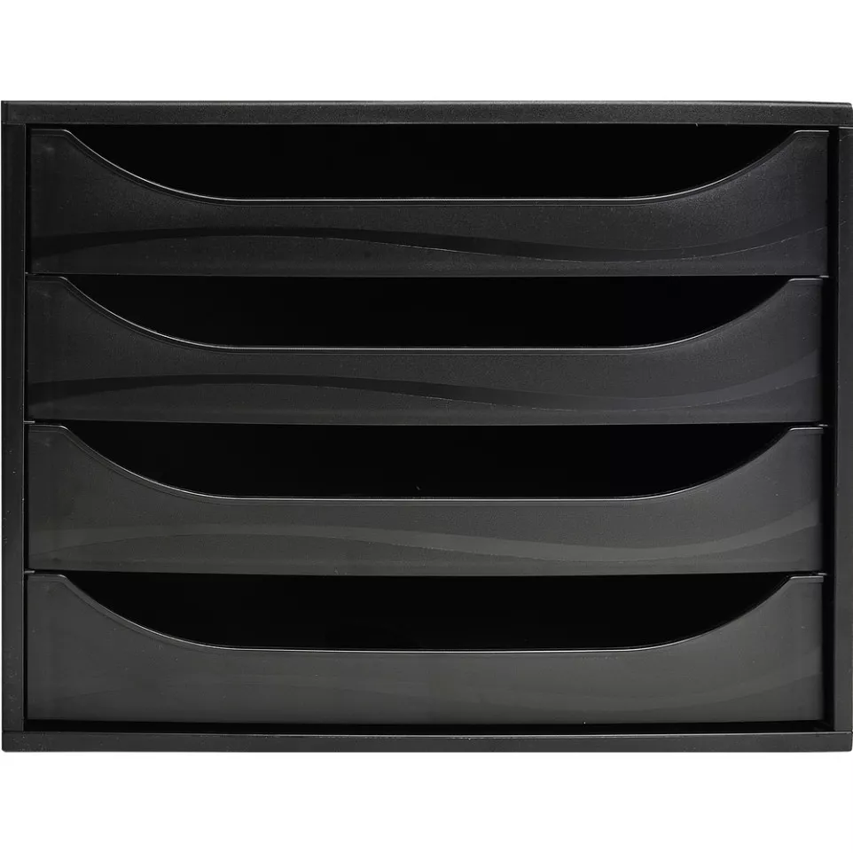 ECOBOX Drawer set 4 dr. ECOBlack...