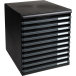 Module de classement Modulo Ecoblack 10 tiroirs ouverts/ Pce