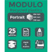 MODULO A4 - 10 open drawers ECO black/gr/ Pc.