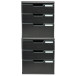 MODULO A4 - 3 drawers ECOBlack black/ Pc.