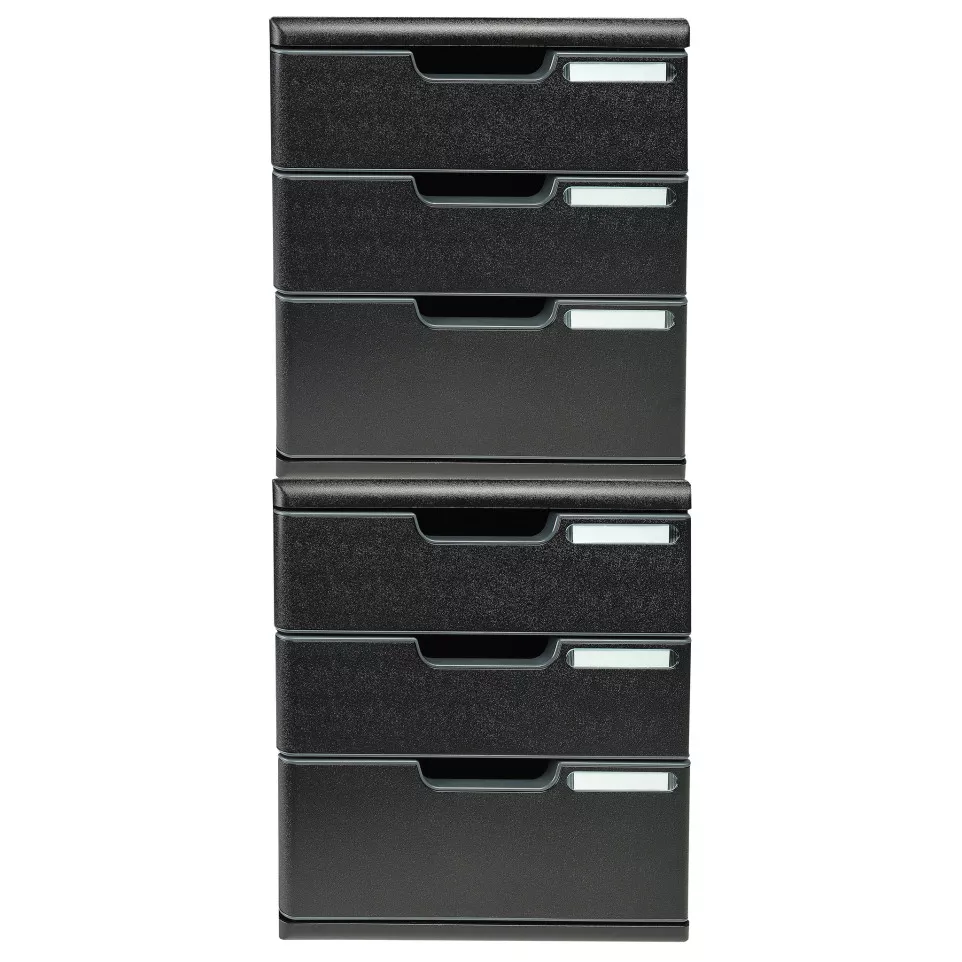 MODULO A4 - 3 drawers ECOBlack black/...