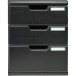 Module de classement Modulo Ecoblack 3 tiroirs fermés/ Pce