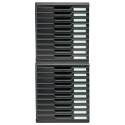 Module de classement Modulo Ecoblack 10 tiroirs fermés/ Pce