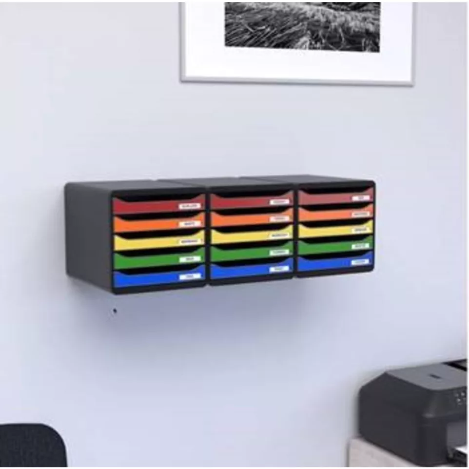 BIG-BOX PLUS black/glossy ocean blue/...