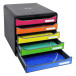 BIG-BOX PLUS black/glossy ocean blue/ Pc.