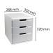 MODULO A4 (3 drawers)/ Pc.