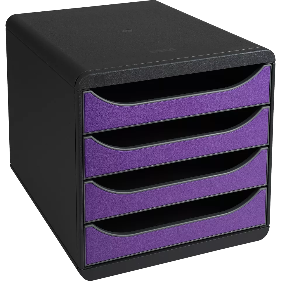 BIG-BOX Iderama black/purple/ Pc.