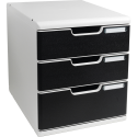 Module de classement Modulo Office 3 tiroirs fermés/ Pce