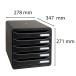 BIG BOX PLUS ECOBlack zwart-/ St.