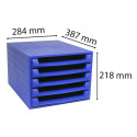 Exacompta Forever Recycled THE BOX Open Drawer Set/ Pc.