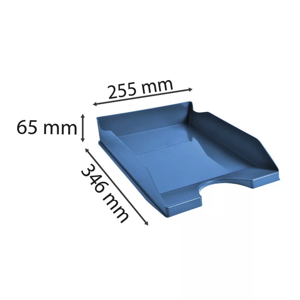 CleanSafe letter tray in blue/ Pc.