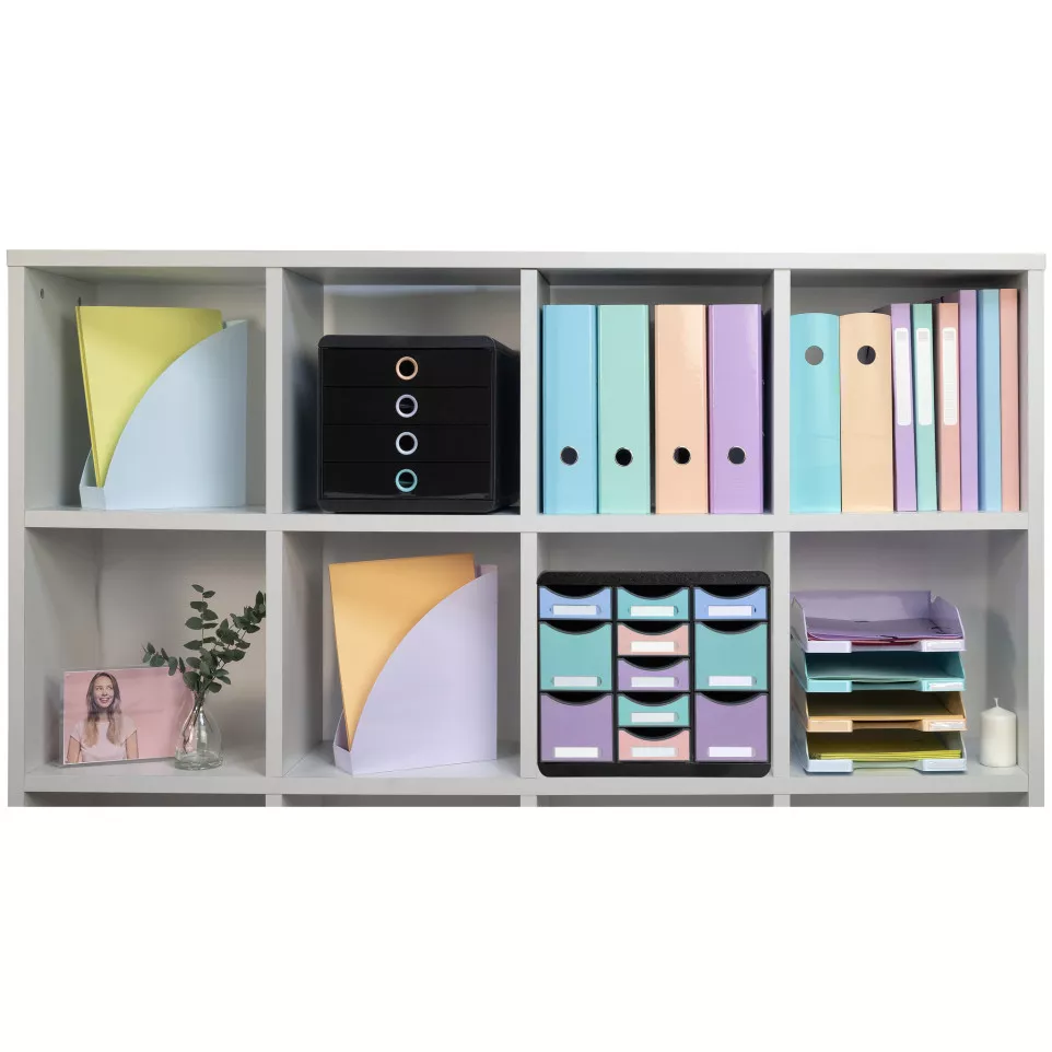 Letter tray COMBO Pastel coral...