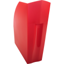 Tijdschriftenh. THE-MAGAZINE rood/trans/ St.