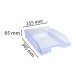 ECOTRAY Letter Tray Linicolor ice blue t/ Pc.