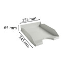 ECOTRAY Letter Tray Office grey/ Pc.