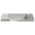 ECOTRAY Brievenbak Office grijs-/ St.