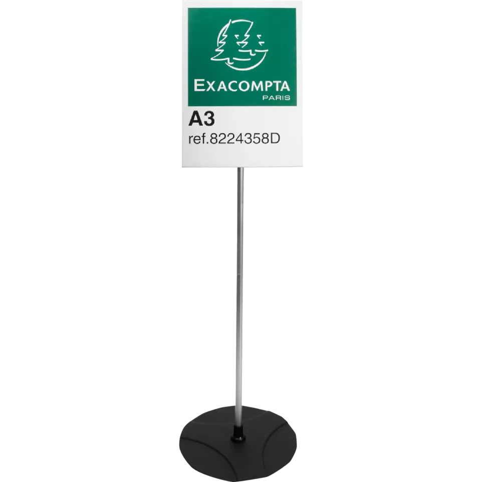 Floor sign holder ACRYLIC/ALU...