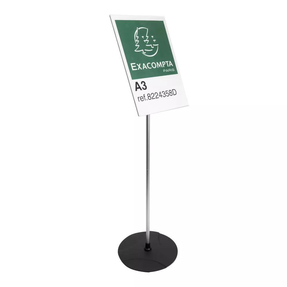 Floor sign holder ACRYLIC/ALU...