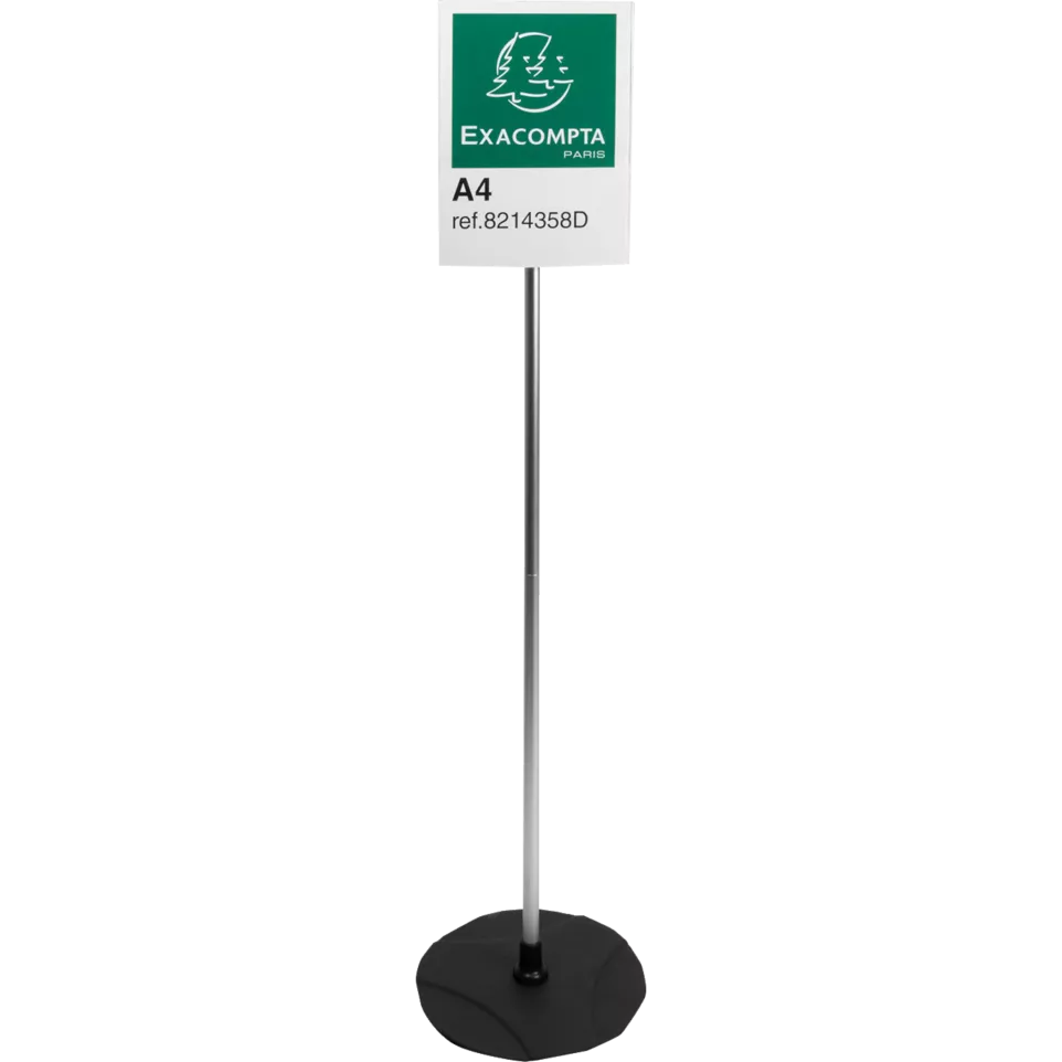 Floor sign holder ACRYLIC/ALU...