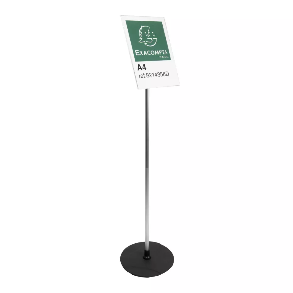 Floor sign holder ACRYLIC/ALU...