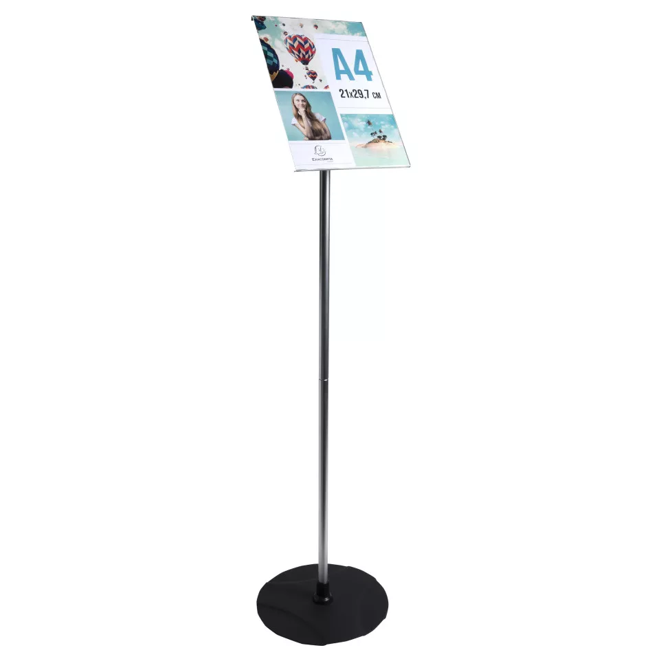 Présentoir sur pied aluminium...