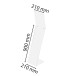 Freestanding acrylic display stand A4/ Pc.