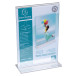 Exacompta A6 Stand-up Sign Holder/ Pc.