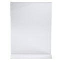 Stand-up sign holder A4 clear/ Pc.