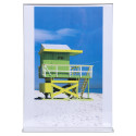 Stand-up sign holder A4 clear/ Pc.