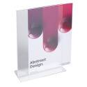 Stand-up sign holder A4 clear/ Pc.