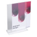Porte-visuel droit vertical A4/ Pce