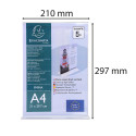 Stand-up sign holder A4 clear/ Pc.