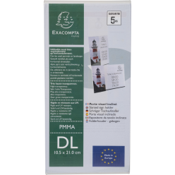 Slanted sign holder DL...