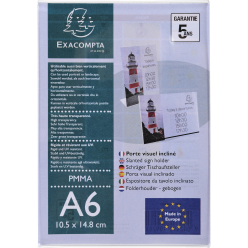 Exacompta A6 Tilted Sign...