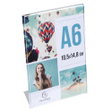 Exacompta A6 Tilted Sign Holder/ Pc.