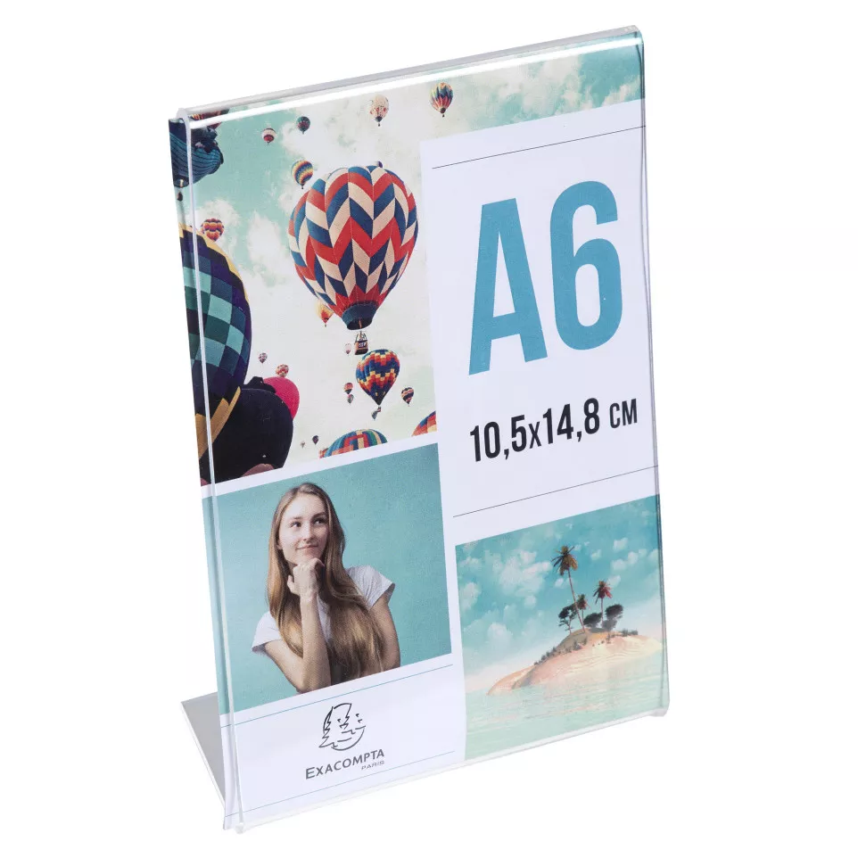 Exacompta A6 Tilted Sign Holder/ Pc.