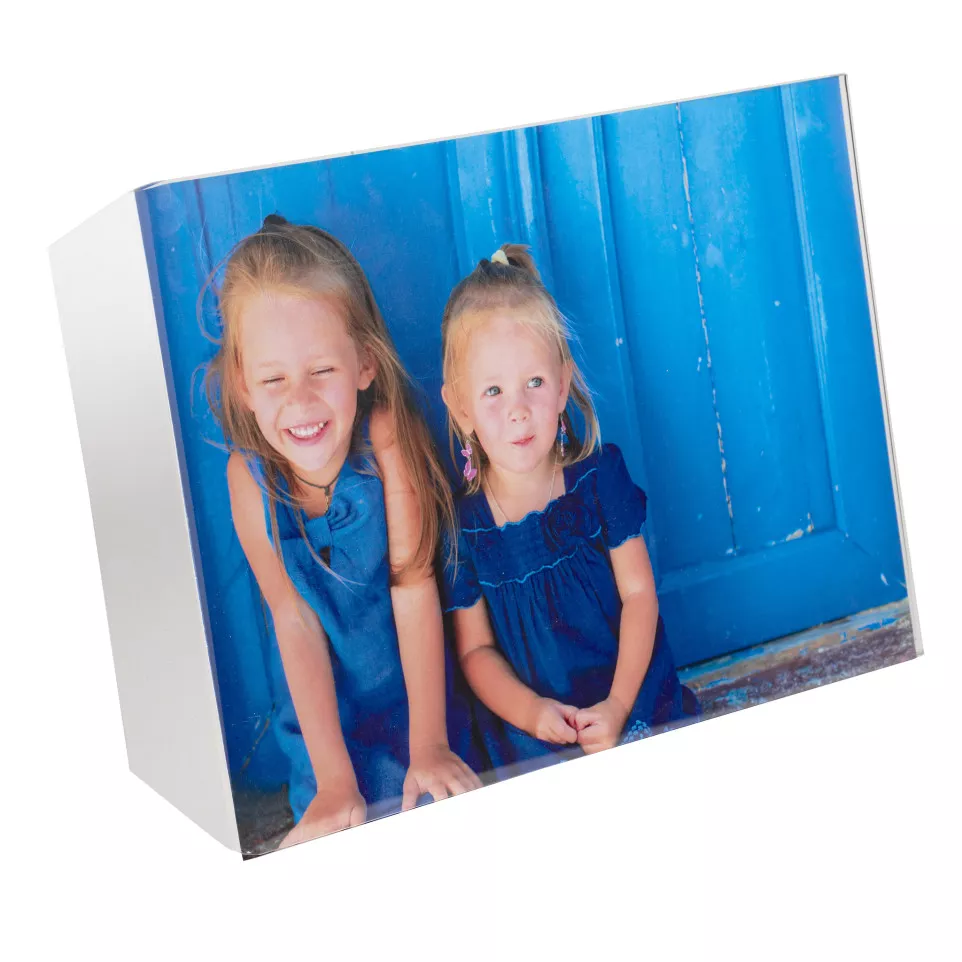 Slanted sign holder A5 clear/ Pc.