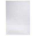Slanted sign holder A4 clear/ Pc.