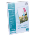Slanted sign holder A4 clear/ Pc.