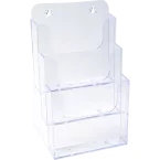 Literature holder 3 sections A5/ Pc.