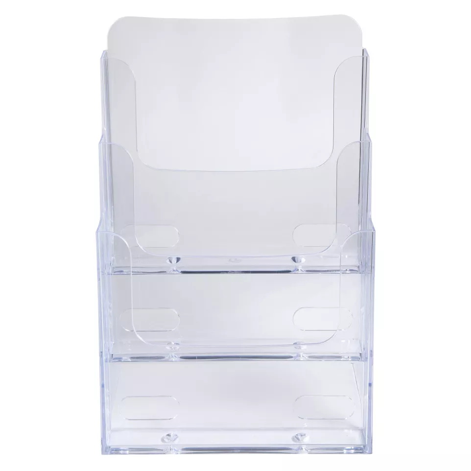 Literature holder 3 sections A5/ Pc.