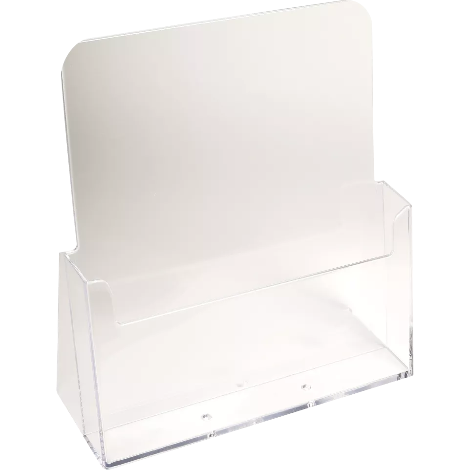 A4 Counter display w. 1 pocket clear/...