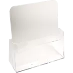 A4 Counter display w. 1 pocket clear/ Pc.