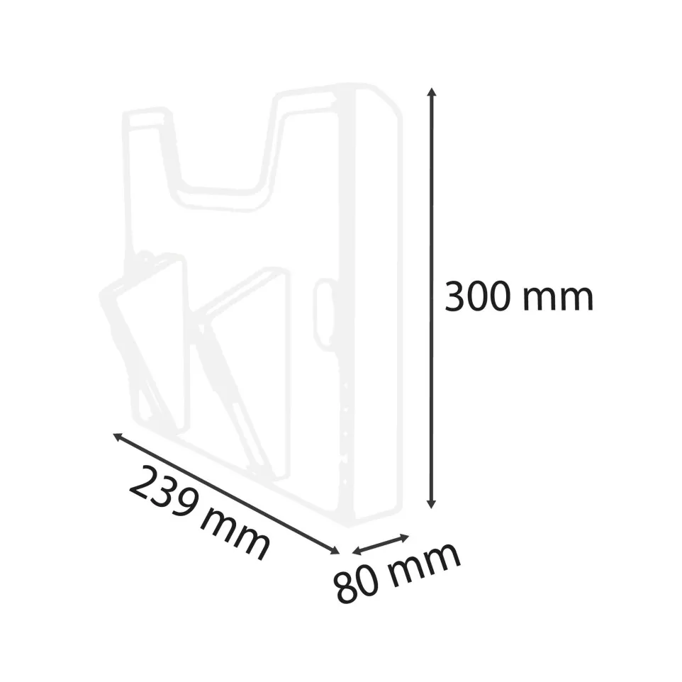 Vertical wall unit A4/ Pc.